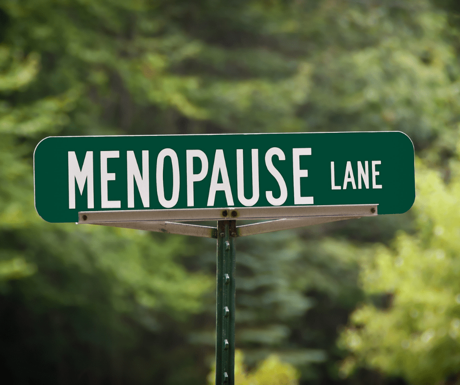 Menopause sign dental health